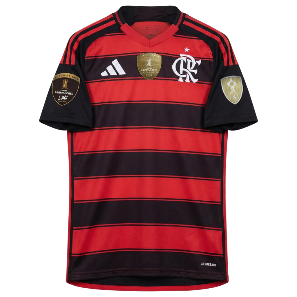 Camisa Flamengo Home 25/26 - Torcedor Adidas Masculina