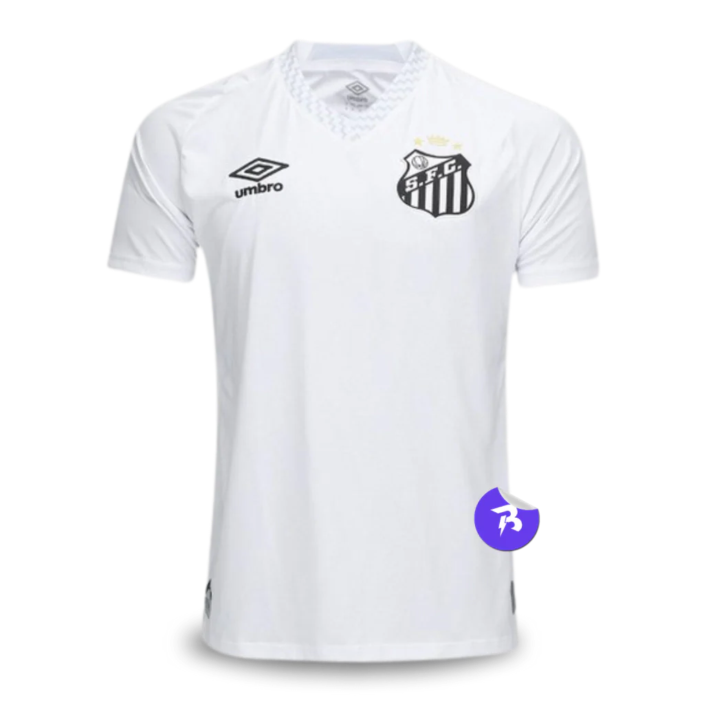 Camisa Peixão Home 2025/26 - Torcedor Umbro Masculino - Branco