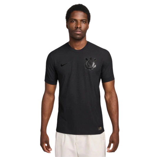Camisa Timão Away 2024/25 Versão Jogador Nike Masculino - Preto
