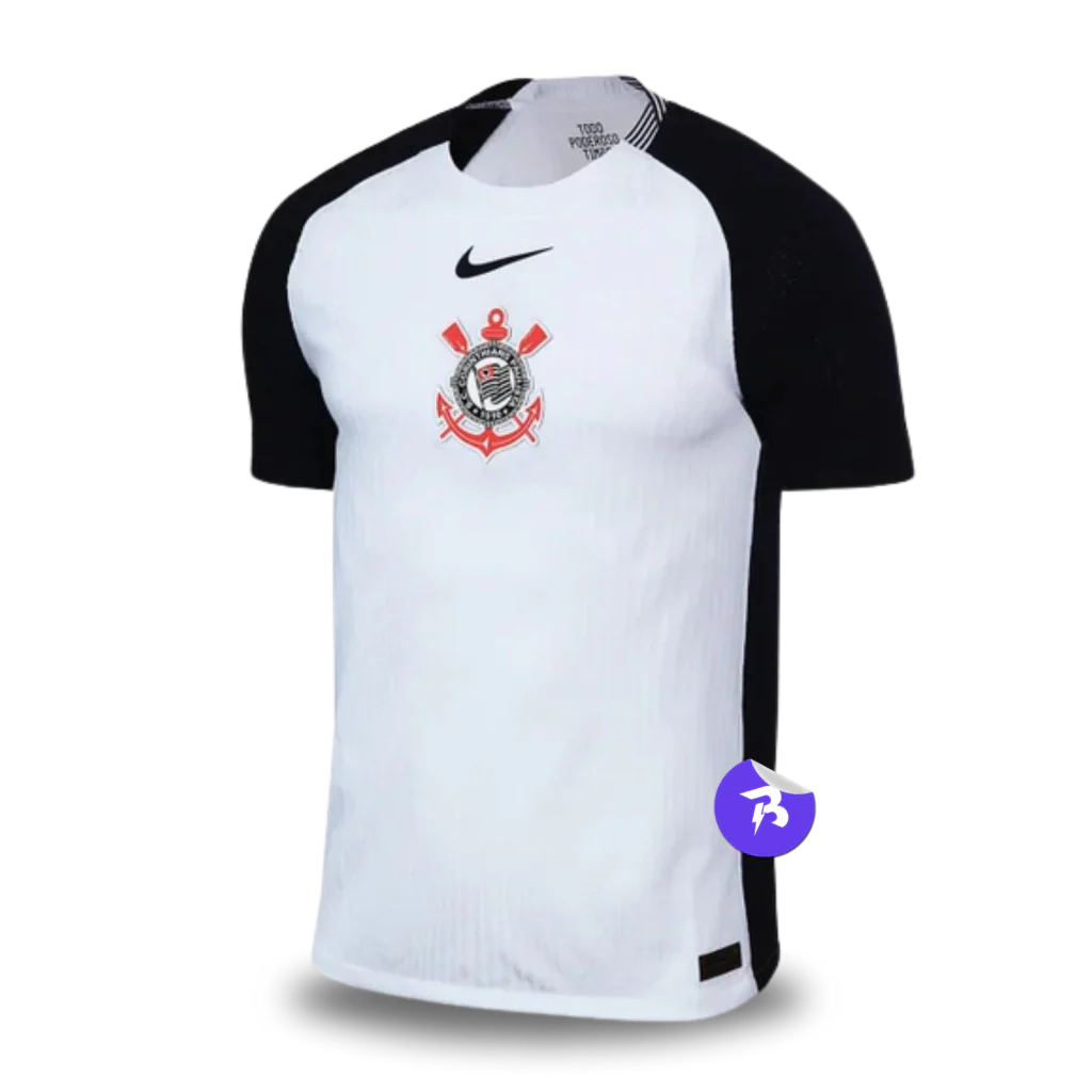 Camisa Timão Home 2025/26 Versão Jogador Nike Masculino - Branco