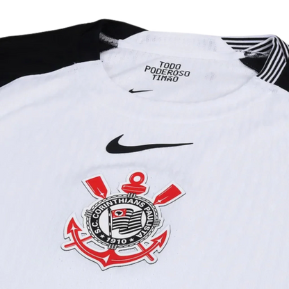 Camisa Timão Home 2025/26 Versão Jogador Nike Masculino - Branco