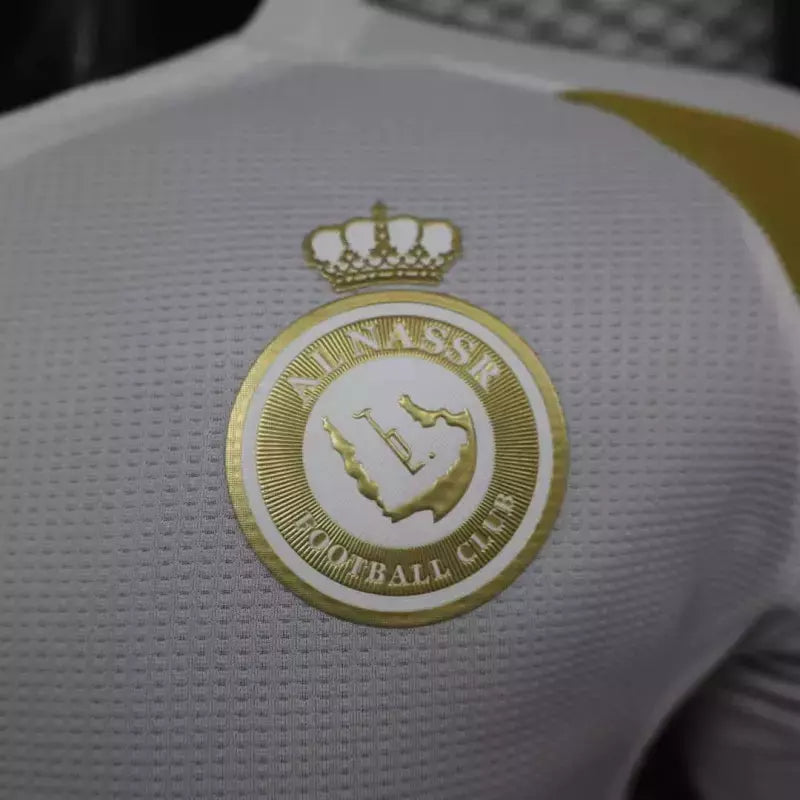 Camisa Al-Nassr Third 2024/25 Jogador Adidas Masculino - Branco