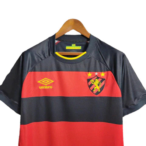 Camisa Sport I 23/24 - Torcedor Umbro Masculina - Vermelho e Preto