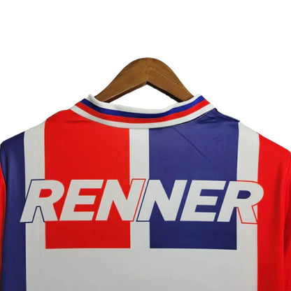 Camisa Bahia Fora 1996  Retrô - Versão Listrada Tricolor