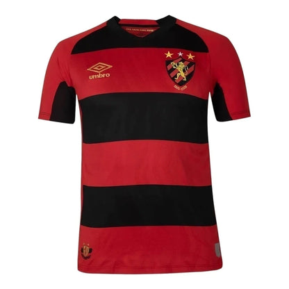Camisa Sport Recife I 25/26 - Torcedor Umbro Masculina - Vermelha e preta