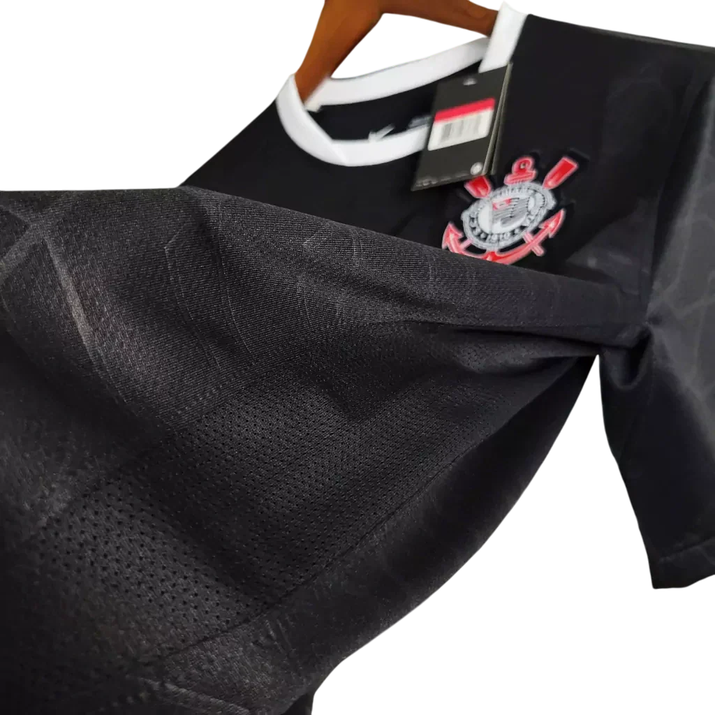 Camisa Timão Away Retrô 2012 Torcedor Nike Masculina - Preto