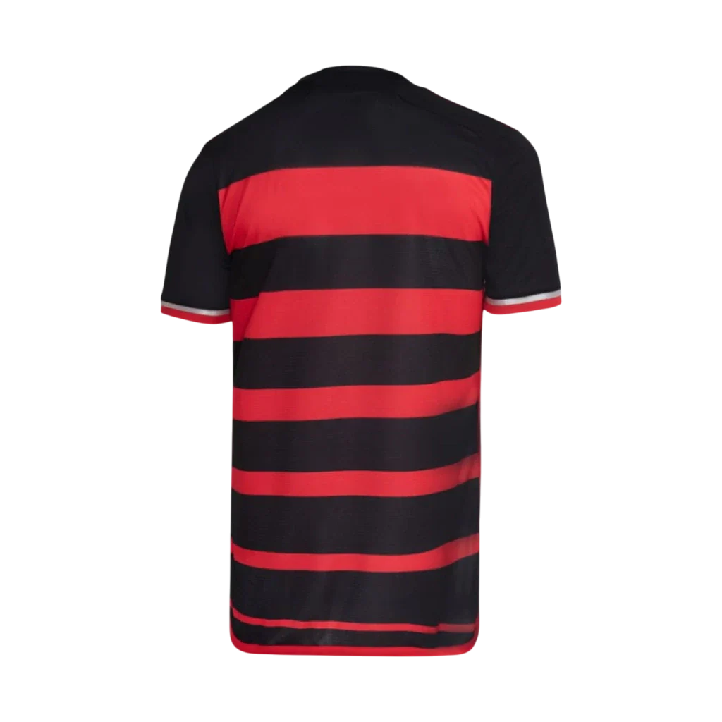 Camisa Flamengo Home 2024/25 Torcedor Adidas Masculino - Vermelho e Preto