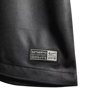 Camisa Timão Ayrton Senna 2018/19 Retrô - Nike Masculina Preto e Dourado