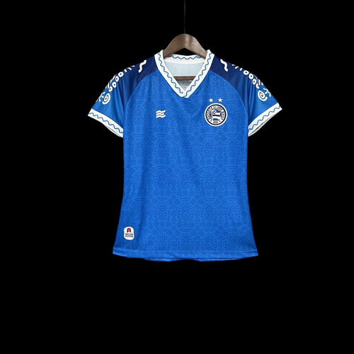 Camisa Bahia IIII 2024/25 - Feminina Reebok - Azul