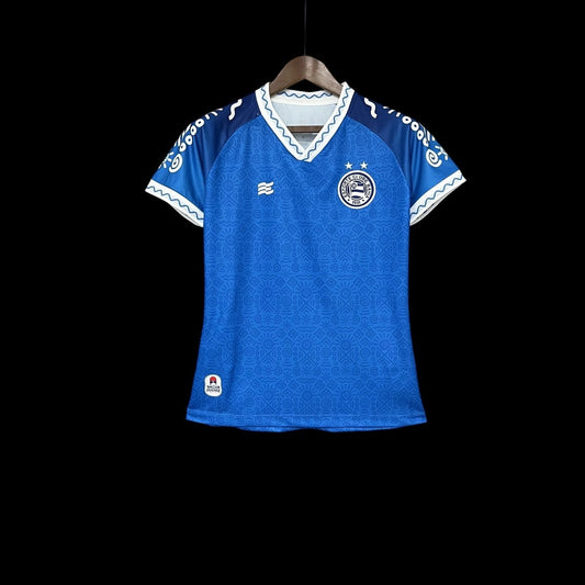 Camisa Bahia IIII 2024/25 - Feminina Reebok - Azul