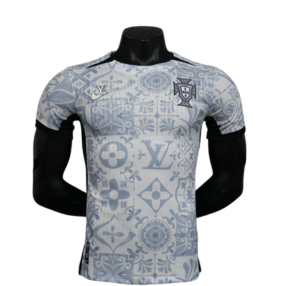 Camisa Portugal Edição Especial 2024/25 Jogador Nike Masculino - Branca e Cinza