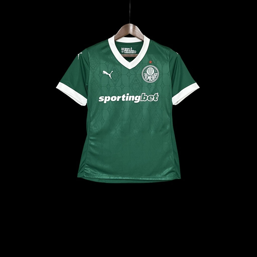Camisa Palmeiras Home 2025/26 - Feminina Puma - Verde