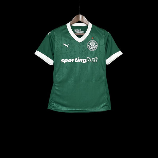 Camisa Palmeiras Home 2025/26 - Feminina Puma - Verde