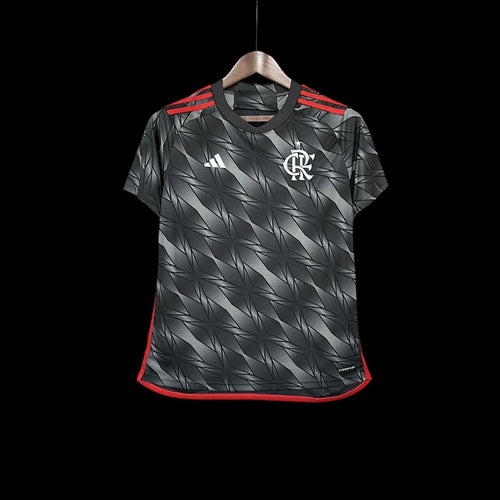 Camisa Flamengo III 2024/25 - Feminina Adidas - Preto