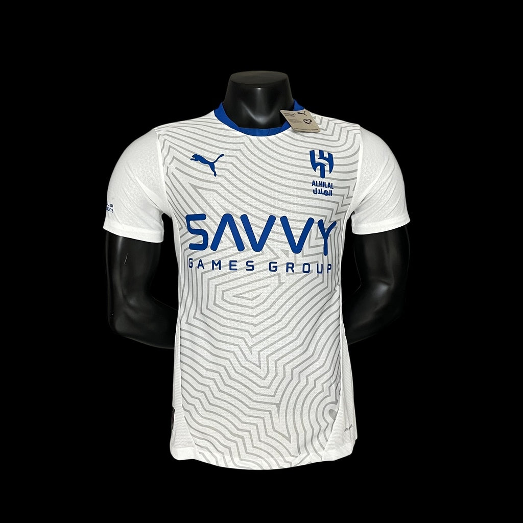 Camisa Al-Hilal Away 2024/25 - Jogador Puma Masculina - Branca