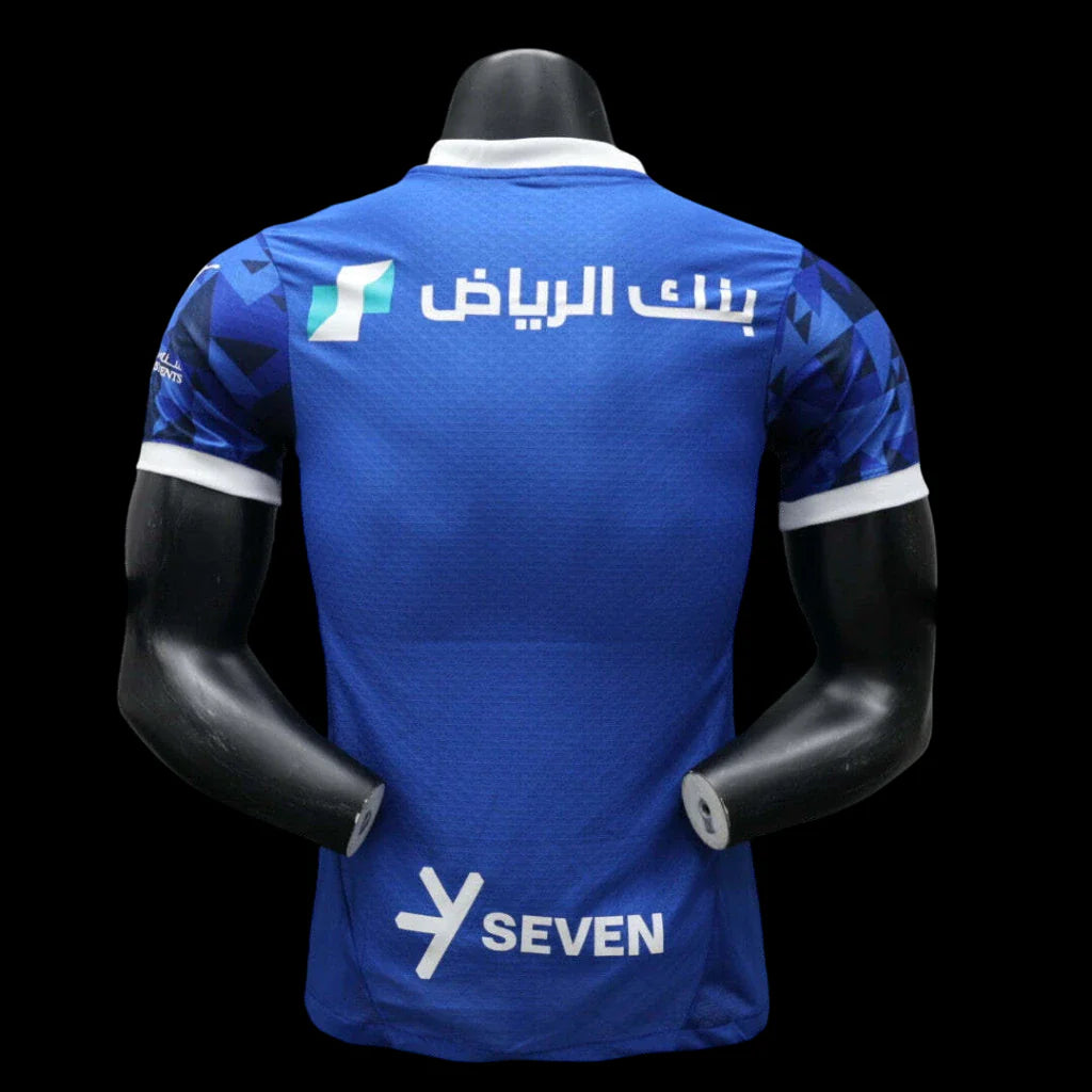 Camisa Al-Hilal Home 2024/25 Jogador Puma Masculino - Azul e Branca