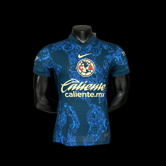 Camisa América do México Away 2024/25 - Versão Jogador Nike Masculino - Azul