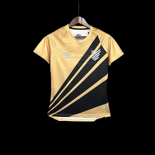 Camisa Athletico Paranaense Away 2024/25 - Feminina Umbro - Dourado
