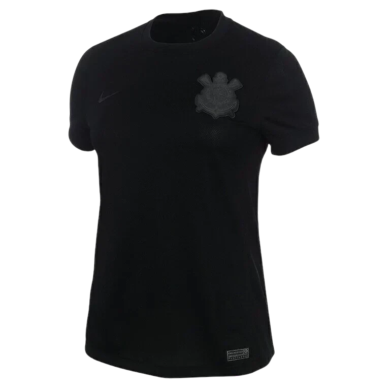 Camisa Timão Away 2024/25 Torcedor Nike Feminina - Preto