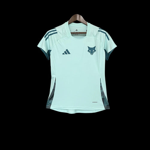 Camisa Cruzeiro Treino 2025/26 - Feminina Adidas - Verde