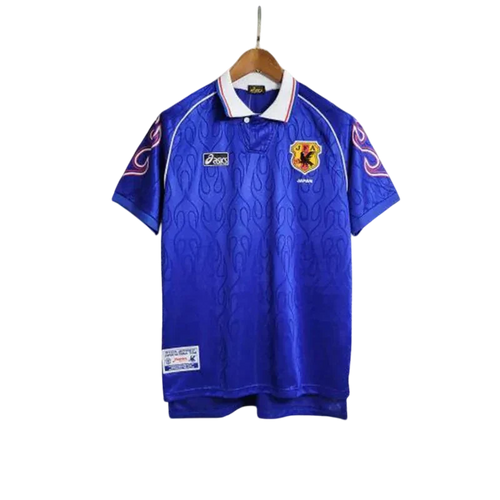 Camisa Japão Retrô 1998/99 Torcedor Asics Masculina - Azul Fogo