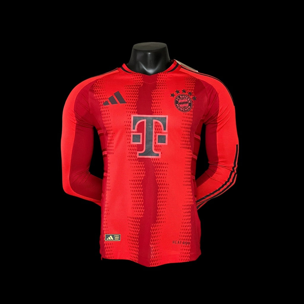 Camisa Bayern Home 2024/25 - Versão Jogador Adidas Masculino - Manga Longa