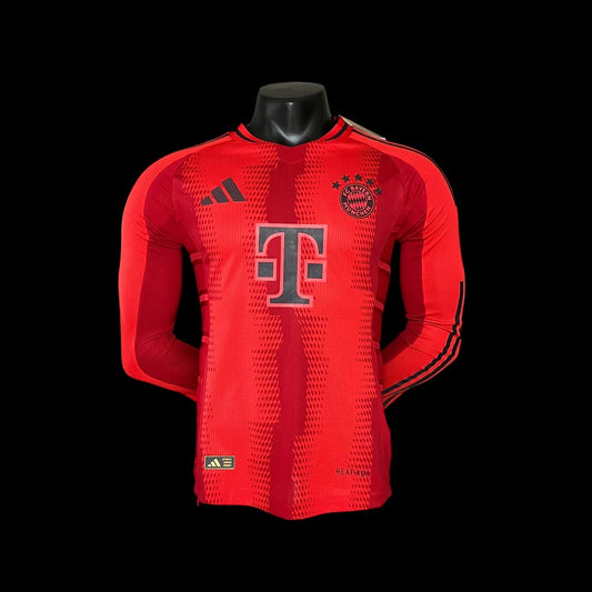 Camisa Bayern Home 2024/25 - Versão Jogador Adidas Masculino - Manga Longa