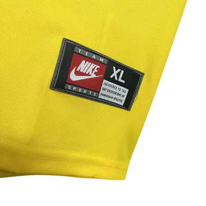 Camisa Seleção Brasileira Retrô Home 1998 Torcedor Nike Masculina - Amarelo