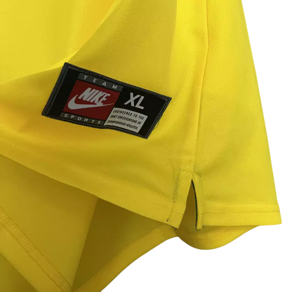 Camisa Seleção Brasileira Retrô Home 1998 Torcedor Nike Masculina - Amarelo