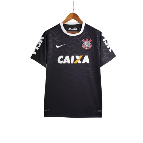 Camisa Timão Away Retrô 2012 Torcedor Nike Masculina - Preto