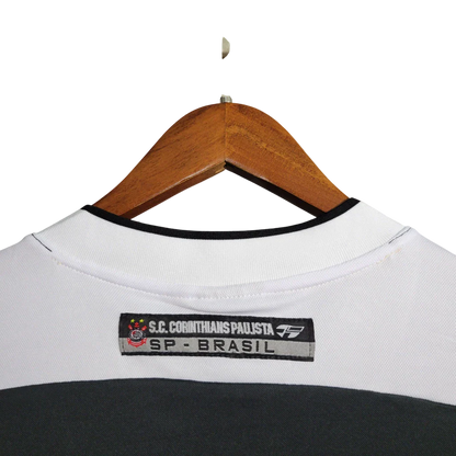 Camisa Timão Mundial Retrô 2000 Torcedor Masculina - Preto