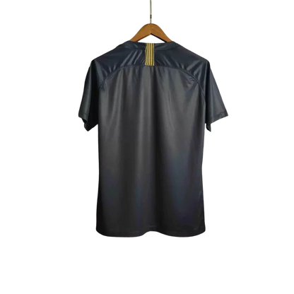 Camisa Timão Ayrton Senna 2018/19 Retrô - Nike Masculina Preto e Dourado