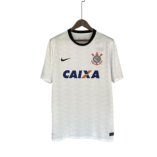 Camisa Timão Home 2012/13 Mundial Retrô - Nike Masculina Branco