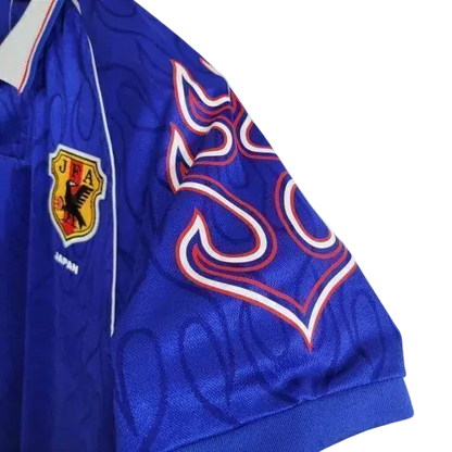 Camisa Japão Retrô 1998/99 Torcedor Asics Masculina - Azul Fogo