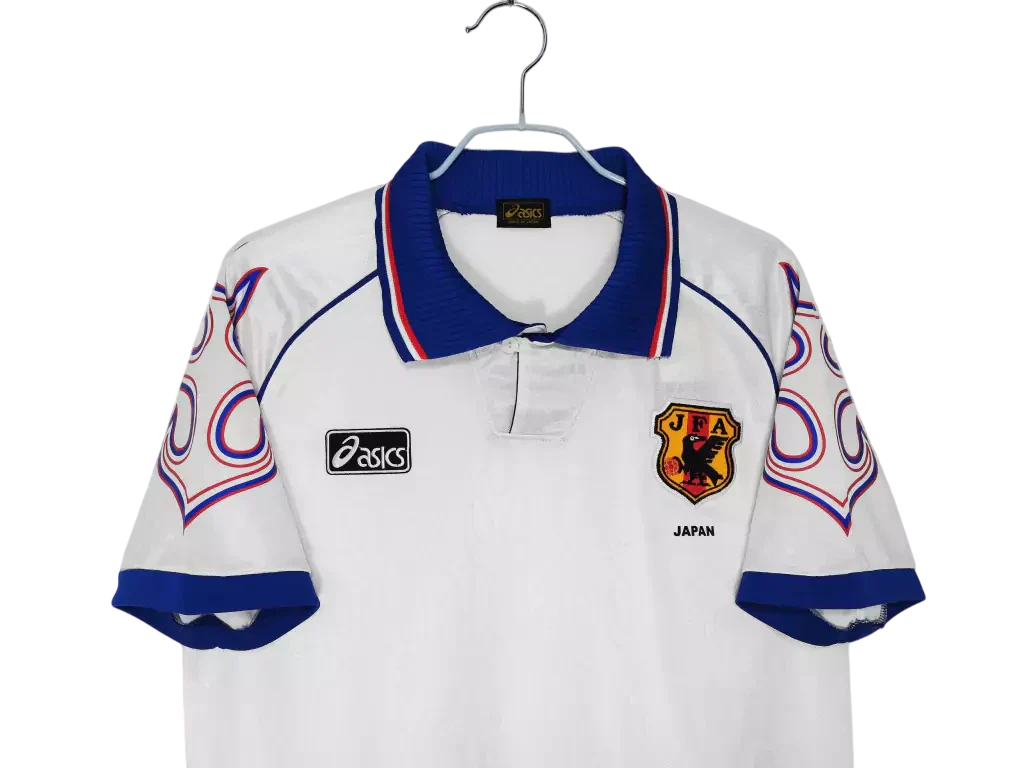Camisa Japão Away Retrô 1998 Torcedor Asics Masculina - Branco