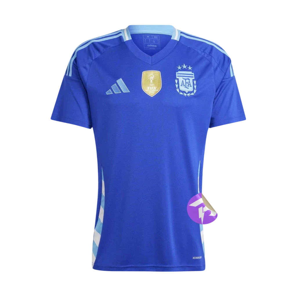 Camisa Seleção Argentina Copa América Away 24/25 - Torcedor Adidas Masculino - Azul