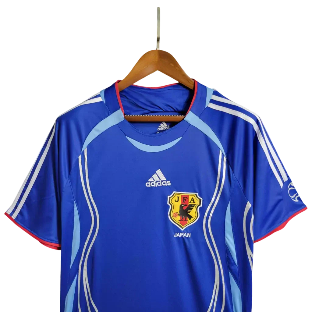 Camisa Japão Retrô 2006 Torcedor Adidas Masculina - Azul