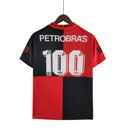 Camisa Flamengo Centenário Retrô 1994 Torcedor Umbro Masculina - Vermelho e Preto
