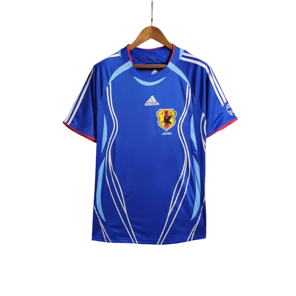 Camisa Japão Retrô 2006 Torcedor Adidas Masculina - Azul