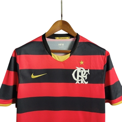 Camisa Flamengo Retrô 2008/09 Torcedor Nike Masculina - Vermelho