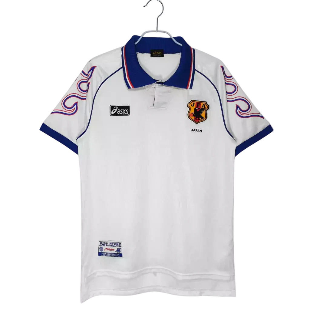 Camisa Japão Away Retrô 1998 Torcedor Asics Masculina - Branco