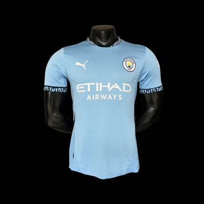 Camisa Manchester City Home 2024/25 - Jogador Puma Masculina - Azul