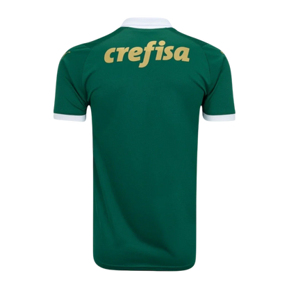 Camisa Palmeiras I Home 2024/25 Torcedor Puma Masculino - Verde e Dourado