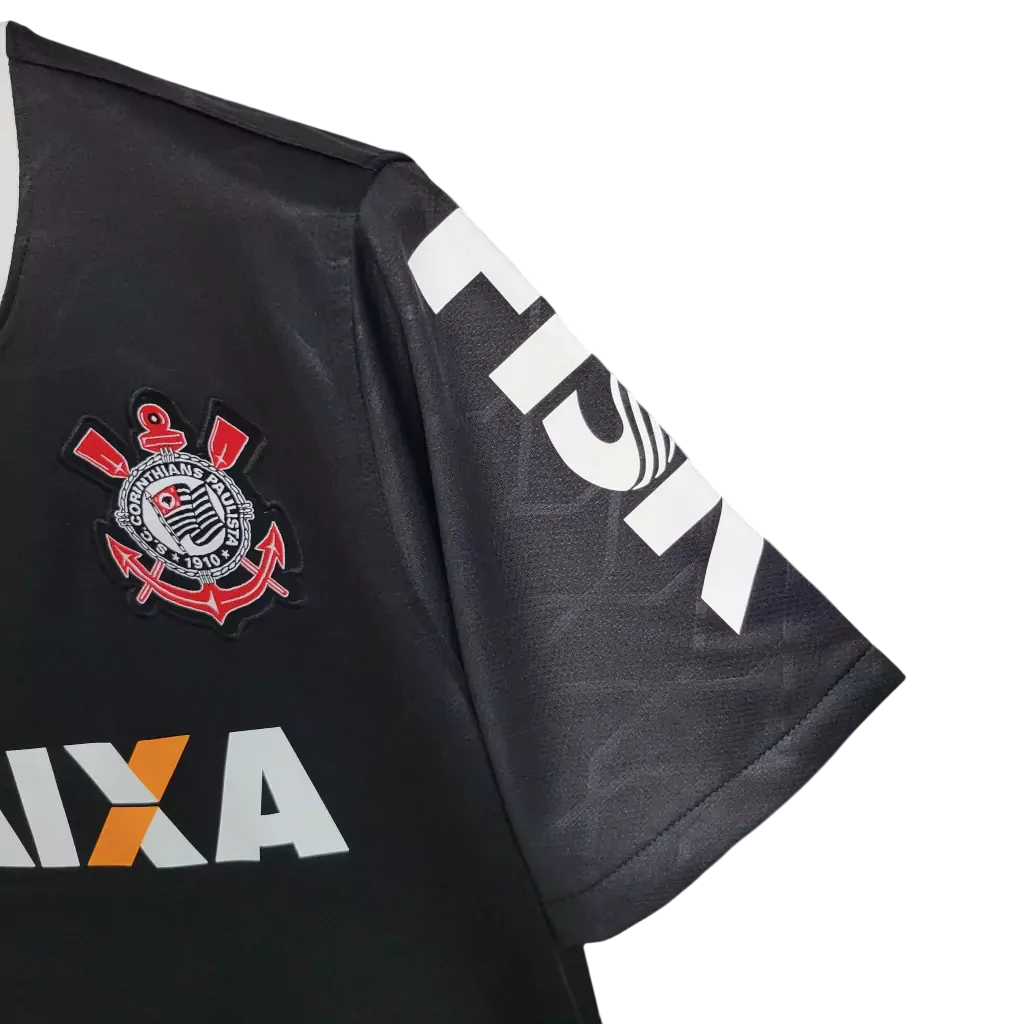 Camisa Timão Away Retrô 2012 Torcedor Nike Masculina - Preto