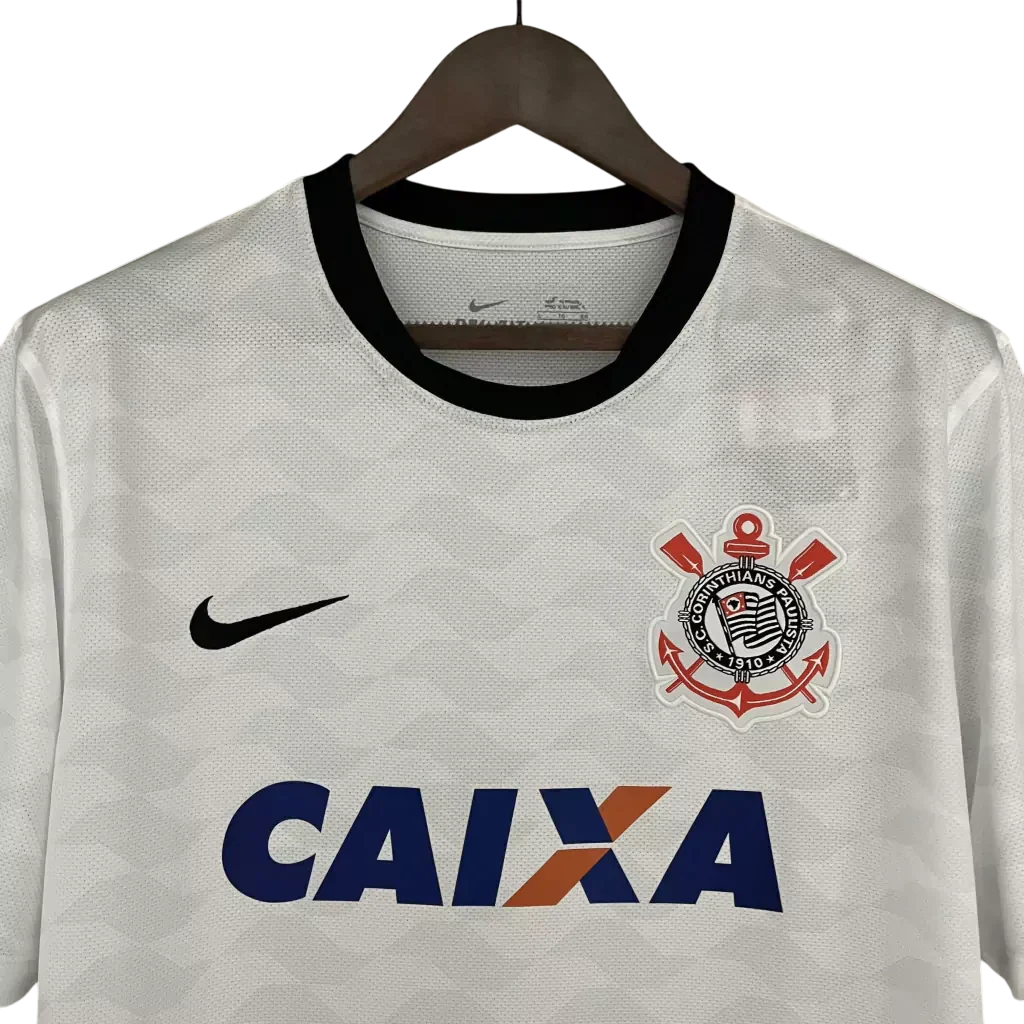 Camisa Timão Home 2012/13 Mundial Retrô - Nike Masculina Branco