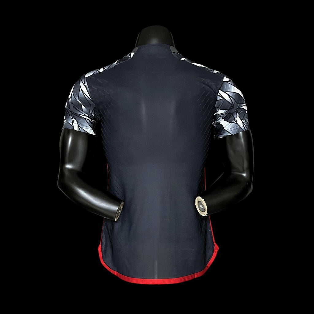 Camisa Flamengo III 2024/25 - Jogador Adidas Masculina - Preto e Branco