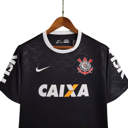 Camisa Timão Away Retrô 2012 Torcedor Nike Masculina - Preto