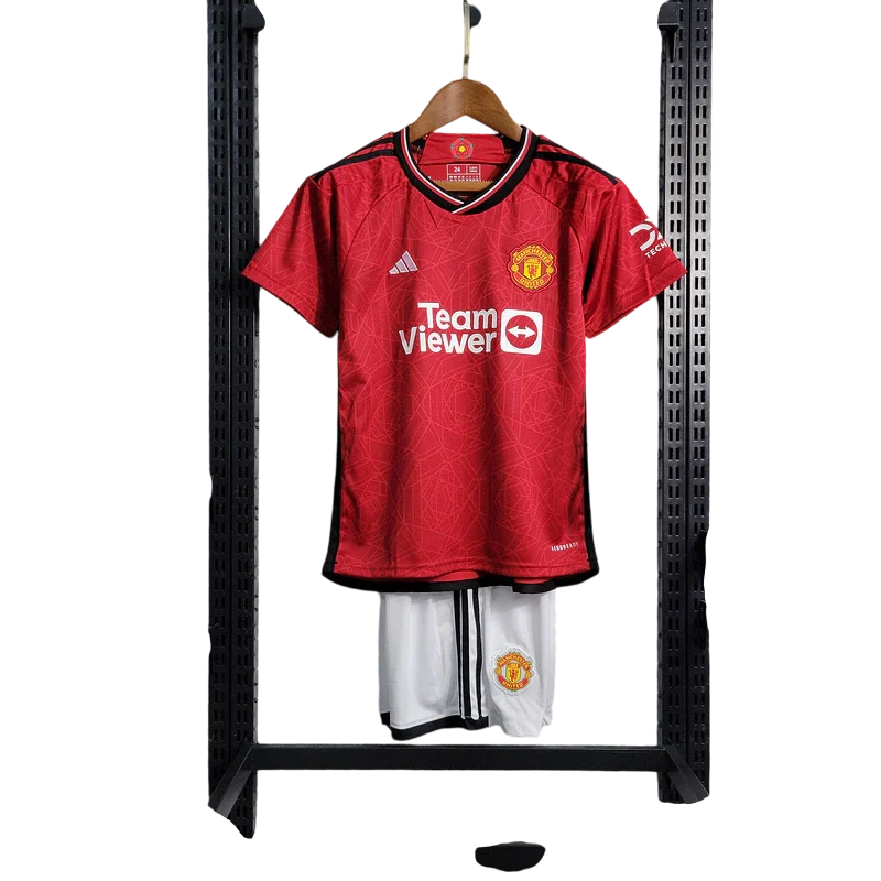 Conjunto Infantil Manchester United Home 23/24