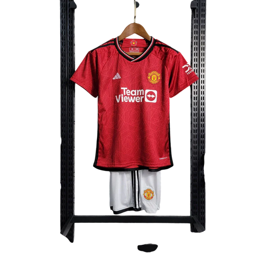 Conjunto Infantil Manchester United Home 23/24