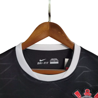 Camisa Timão Away Retrô 2012 Torcedor Nike Masculina - Preto